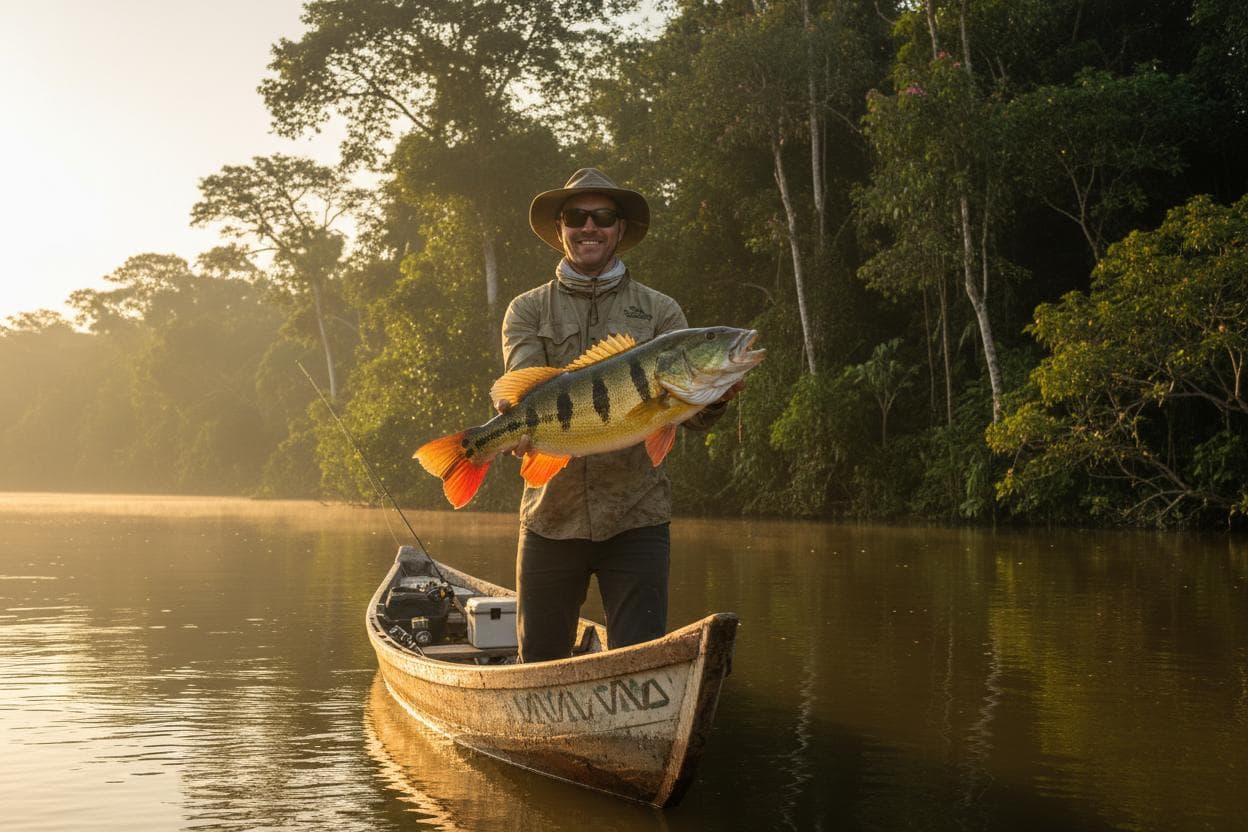 Pesca esportiva | agua, tecnica e timing